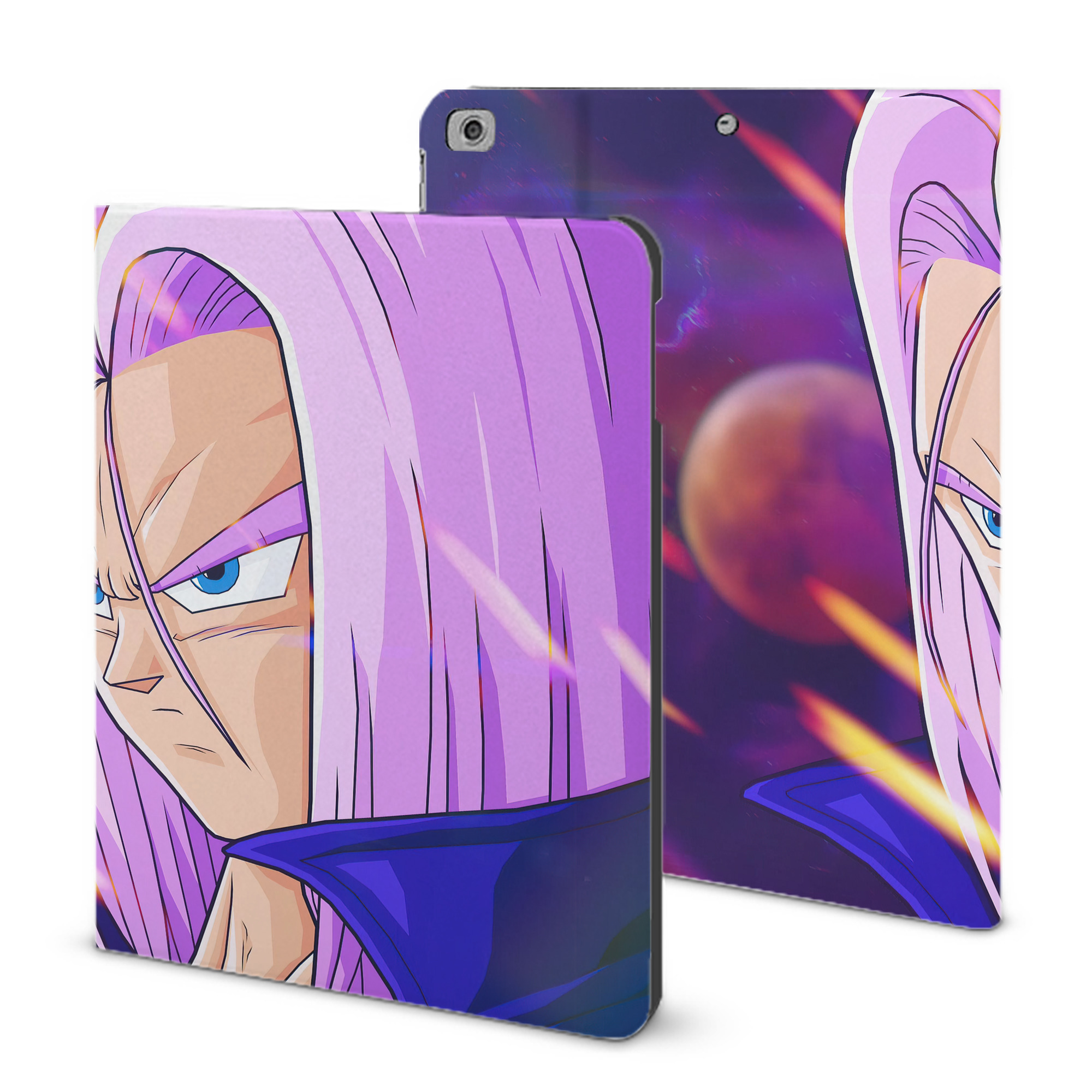 （画像用） ドラゴンボール DRAGON BALL IPad ケース ブック型 PUレザー TPU 耐衝撃 軽量 薄型 ペン収納なし 全面保護 IPad 各モデル対応